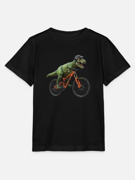 Bikosaurus Rex - Stanley/Stella Kinder T-Shirt MINI CREATOR - Schwarz