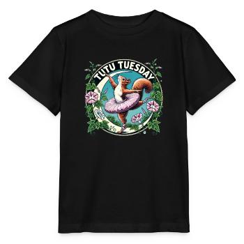 Tutu Dienstag - Stanley/Stella Kinder T-Shirt MINI CREATOR  - Schwarz - Vorne - Mikhail (115cm)