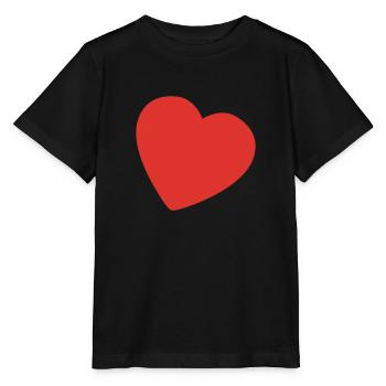 little heart FR - T-shirt bio MINI CREATOR Stanley/Stella Enfant - noir - Devant - Mikhail (115cm)