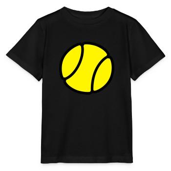 Tennisball - Stanley/Stella Kinder T-Shirt MINI CREATOR  - Schwarz - Vorne - Mikhail (115cm)