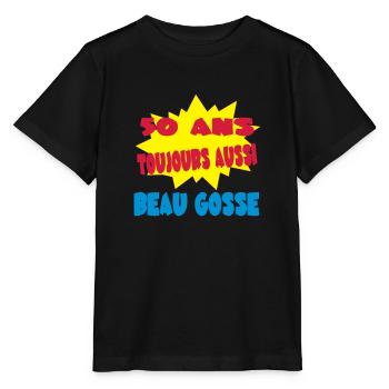 50 ans et toujours aussi beau gosse - Stanley/Stella Kinder T-Shirt MINI CREATOR  - Schwarz - Vorne - Mikhail (115cm)