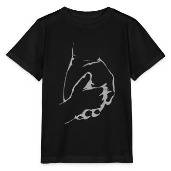 father and son - Stanley/Stella MINI CREATOR Kids’ T-Shirt - black - Front - Mikhail (115cm)