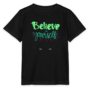 Motivation - Stanley/Stella Kinder T-Shirt MINI CREATOR  - Schwarz - Vorne - Mikhail (115cm)