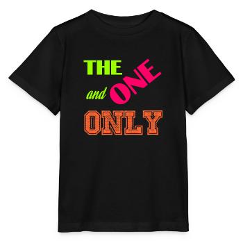 Le seul et unique - T-shirt bio MINI CREATOR Stanley/Stella Enfant - noir - Devant - Mikhail (115cm)