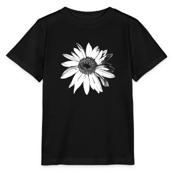 Pâquerette - T-shirt bio MINI CREATOR Stanley/Stella Enfant - noir - Devant - Mikhail (115cm)