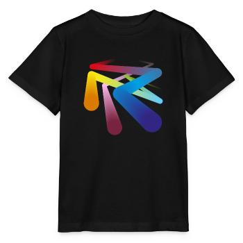 Farben Pipelines - Stanley/Stella Kinder T-Shirt MINI CREATOR  - Schwarz - Vorne - Mikhail (115cm)