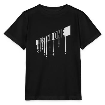 trust no one Zitat - Stanley/Stella Kinder T-Shirt MINI CREATOR  - Schwarz - Vorne - Mikhail (115cm)