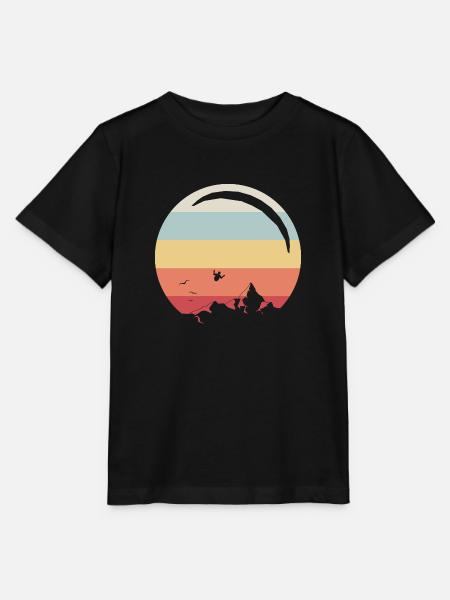Paragleiten - Stanley/Stella Kinder T-Shirt MINI CREATOR - Schwarz