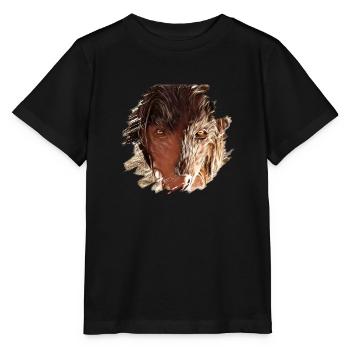 Krampus Percht Devil 2317 - T-shirt bio MINI CREATOR Stanley/Stella Enfant - noir - Devant - Mikhail (115cm)