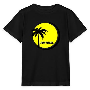 Portugal - Stanley/Stella MINI CREATOR Kids’ T-Shirt - black - Front - Mikhail (115cm)
