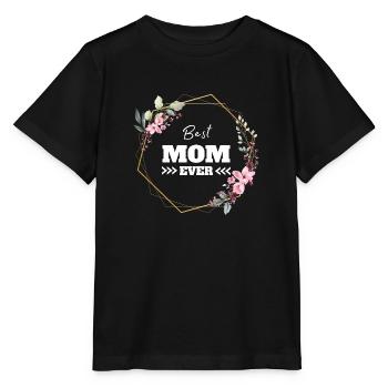 Beste Mutter Mama Geschenk - Stanley/Stella Kinder T-Shirt MINI CREATOR  - Schwarz - Vorne - Mikhail (115cm)