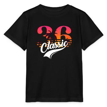 Vintage 1936-36th anniversary - Stanley/Stella MINI CREATOR Kids’ T-Shirt - black - Front - Mikhail (115cm)