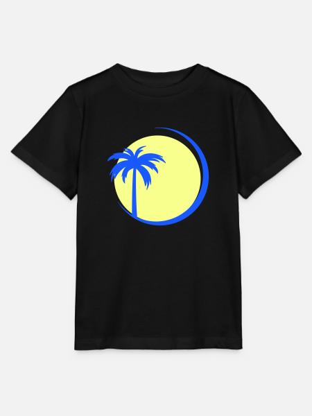 palme - Stanley/Stella Kinder T-Shirt MINI CREATOR - Schwarz