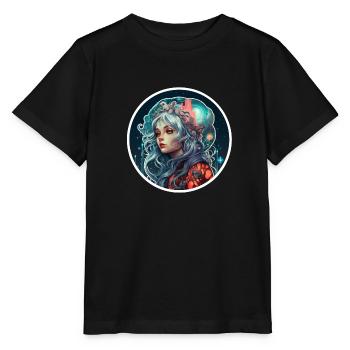 Sci Fi Fantasy Mädchen - Stanley/Stella Kinder T-Shirt MINI CREATOR  - Schwarz - Vorne - Mikhail (115cm)