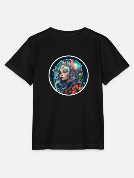 Sci Fi Fantasy Mädchen - Stanley/Stella Kinder T-Shirt MINI CREATOR - Schwarz