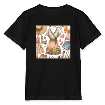 Look of the day. - Stanley/Stella MINI CREATOR Kids’ T-Shirt - black - Front - Mikhail (115cm)