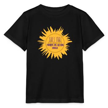 Du bist stärker als du denkst - Stanley/Stella Kinder T-Shirt MINI CREATOR  - Schwarz - Vorne - Mikhail (115cm)