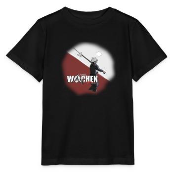 Stadtwächter - Stanley/Stella Kinder T-Shirt MINI CREATOR  - Schwarz - Vorne - Mikhail (115cm)