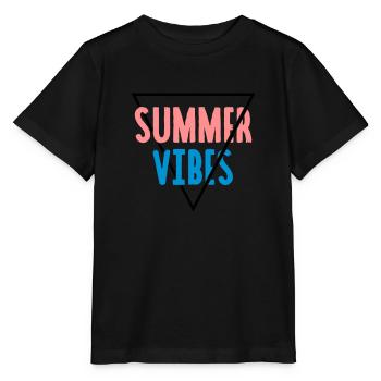 Summer Vibes - T-shirt bio MINI CREATOR Stanley/Stella Enfant - noir - Devant - Mikhail (115cm)