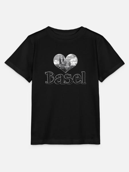 Basler Münster - Stanley/Stella Kinder T-Shirt MINI CREATOR  - Schwarz