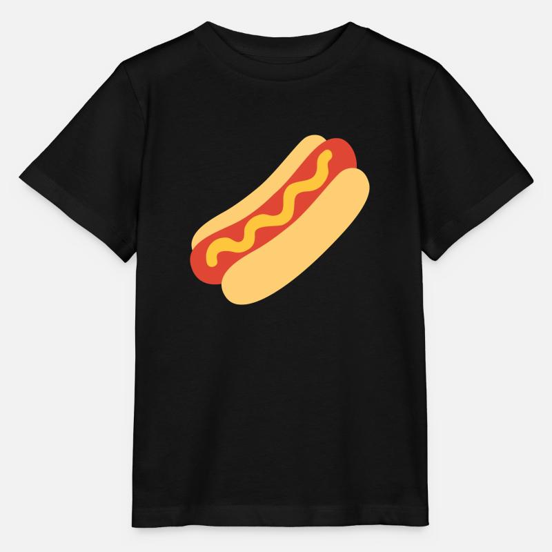 HOT DOG - Stanley/Stella Kinder T-Shirt MINI CREATOR  - Schwarz
