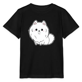 Dwarf spitz - Stanley/Stella MINI CREATOR Kids’ T-Shirt - black - Front - Mikhail (115cm)