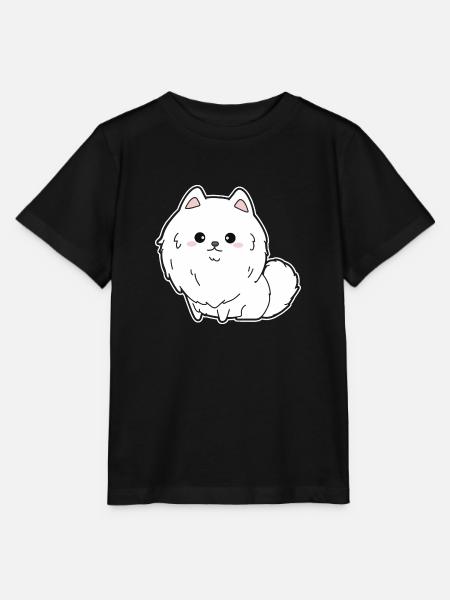 Zwergspitz - Stanley/Stella Kinder T-Shirt MINI CREATOR  - Schwarz