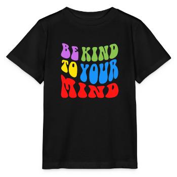 Soyez gentil avec votre - T-shirt bio MINI CREATOR Stanley/Stella Enfant - noir - Devant - Mikhail (115cm)