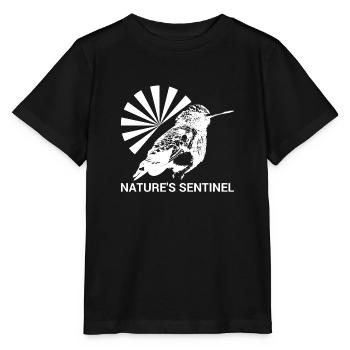 Wächter der Natur #Kolibri - Stanley/Stella Kinder T-Shirt MINI CREATOR  - Schwarz - Vorne - Mikhail (115cm)
