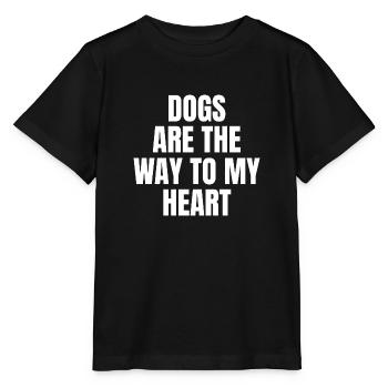 Dog Hund - Stanley/Stella Kinder T-Shirt MINI CREATOR  - Schwarz - Vorne - Mikhail (115cm)