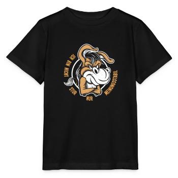 Nicht Stur sondern Meinungsstabil - Stanley/Stella Kinder T-Shirt MINI CREATOR  - Schwarz - Vorne - Mikhail (115cm)