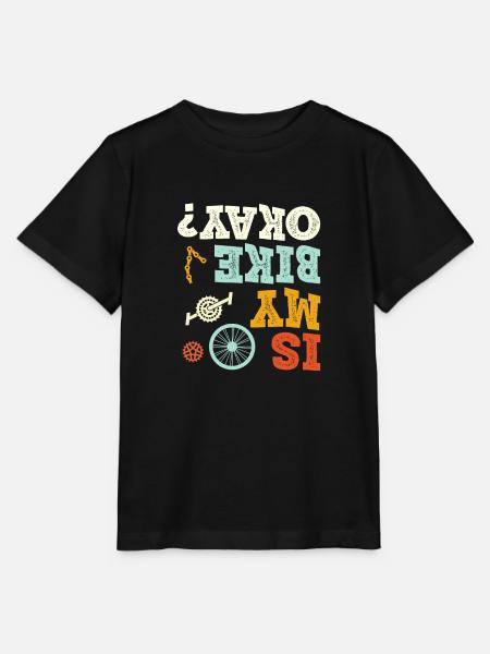 Is my bike ok? Lustig - Stanley/Stella Kinder T-Shirt MINI CREATOR  - Schwarz