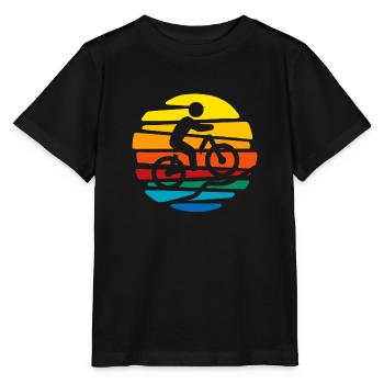 Vélo, Vélo - T-shirt bio MINI CREATOR Stanley/Stella Enfant - noir - Devant - Mikhail (115cm)