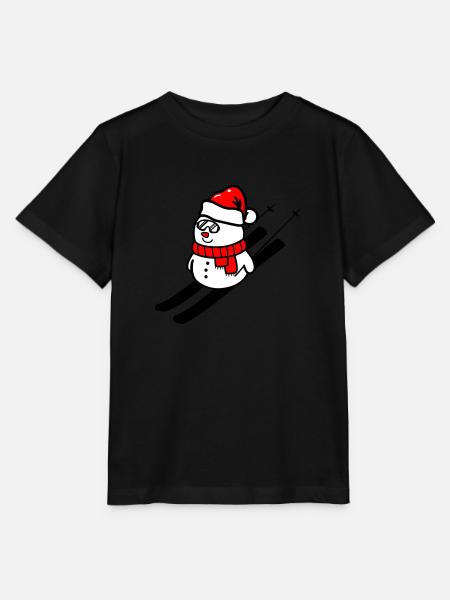 schnemann ski - Stanley/Stella Kinder T-Shirt MINI CREATOR - Schwarz