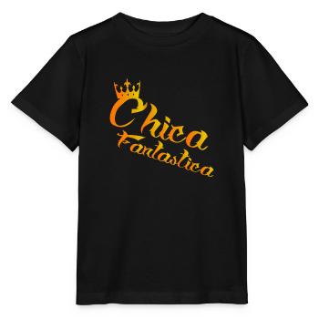 Chica Fantastica dos-santos-fashion - Stanley/Stella Kinder T-Shirt MINI CREATOR  - Schwarz - Vorne - Mikhail (115cm)