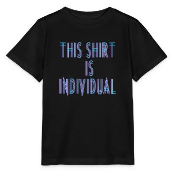 Individuelles Design Fun Spruch - Stanley/Stella Kinder T-Shirt MINI CREATOR  - Schwarz - Vorne - Mikhail (115cm)