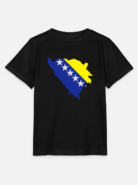 Bosnien Herzegowina - Stanley/Stella Kinder T-Shirt MINI CREATOR - Schwarz