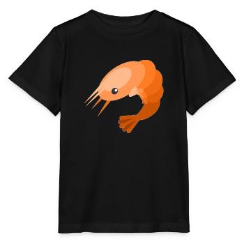 SHRIMP - Stanley/Stella MINI CREATOR Kids’ T-Shirt - black - Front - Mikhail (115cm)