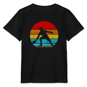 ping pong - Stanley/Stella MINI CREATOR Kids’ T-Shirt - black - Front - Mikhail (115cm)