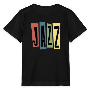 Vintage Jazz Musik 50er Jahre Design - Stanley/Stella Kinder T-Shirt MINI CREATOR  - Schwarz - Vorne - Mikhail (115cm)