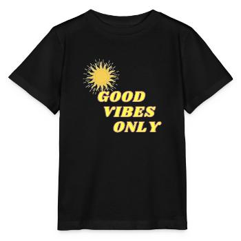 nur gute Laune! - Stanley/Stella Kinder T-Shirt MINI CREATOR  - Schwarz - Vorne - Mikhail (115cm)