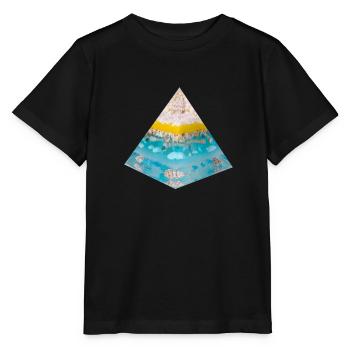 Stimme des Meeres - Stanley/Stella Kinder T-Shirt MINI CREATOR  - Schwarz - Vorne - Mikhail (115cm)