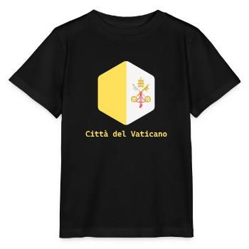 Vatican - T-shirt bio MINI CREATOR Stanley/Stella Enfant - noir - Devant - Mikhail (115cm)