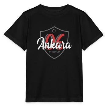 Ankara - T-shirt bio MINI CREATOR Stanley/Stella Enfant - noir - Devant - Mikhail (115cm)