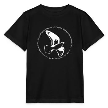 Friede - Stanley/Stella Kinder T-Shirt MINI CREATOR  - Schwarz - Vorne - Mikhail (115cm)