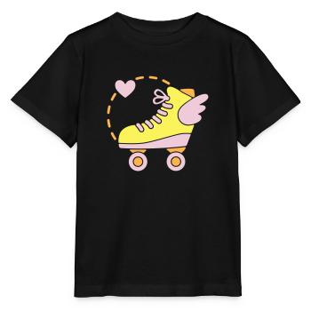 C’est comme flotter. - T-shirt bio MINI CREATOR Stanley/Stella Enfant - noir - Devant - Mikhail (115cm)