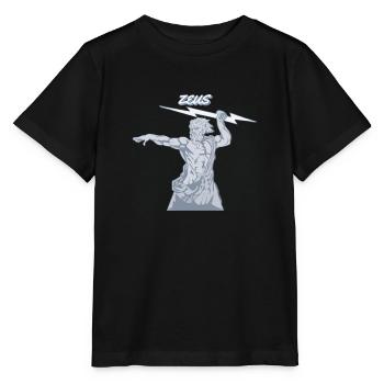 Zeus - Stanley/Stella Kinder T-Shirt MINI CREATOR  - Schwarz - Vorne - Mikhail (115cm)