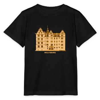Wolfsburg Schloss Autostadt Niedersachsen - Stanley/Stella MINI CREATOR Kids’ T-Shirt - black - Front - Mikhail (115cm)