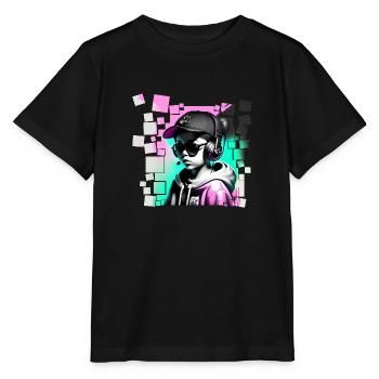 Girl - Stanley/Stella MINI CREATOR Kids’ T-Shirt - black - Front - Mikhail (115cm)