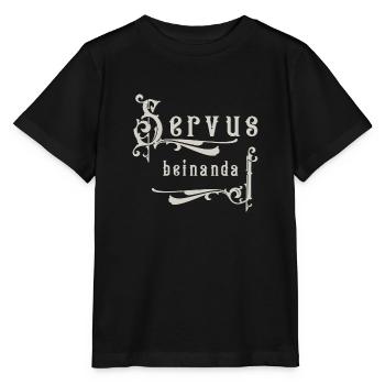 Servus beinanda - Stanley/Stella MINI CREATOR Kids’ T-Shirt - black - Front - Mikhail (115cm)